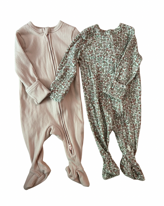 REDUCED Seller #29 Little Co Sleepers Girls Size 6 Months EUC