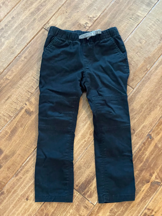 #199 Boys Cat and Jack black straight pants size 4 GUC