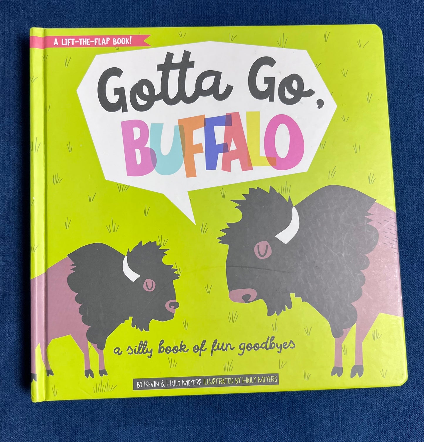 Gotta Go Buffalo lift-the-flap board book, VGUC