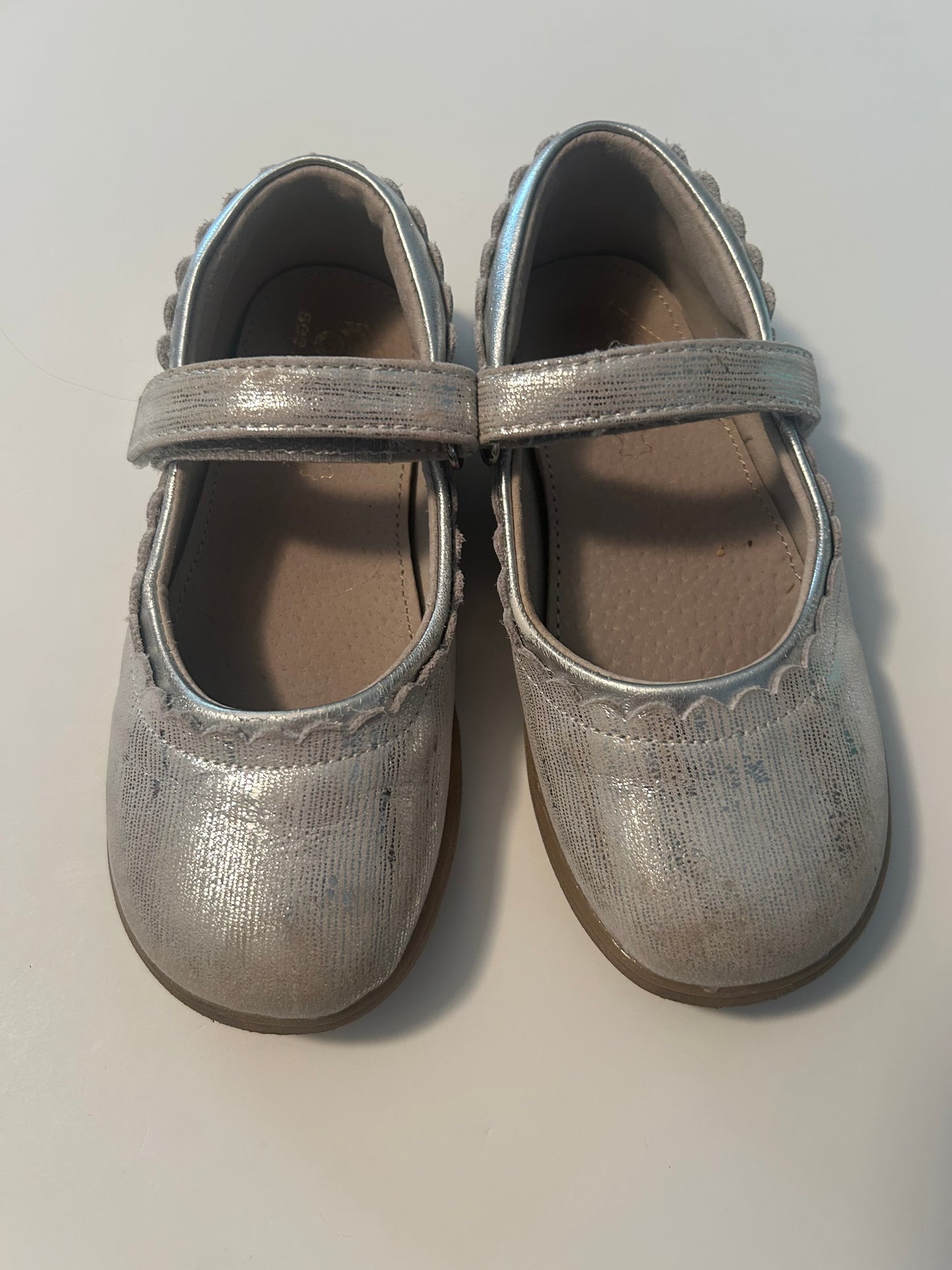 Seller #145 See Kai Run size 12 silver shoes