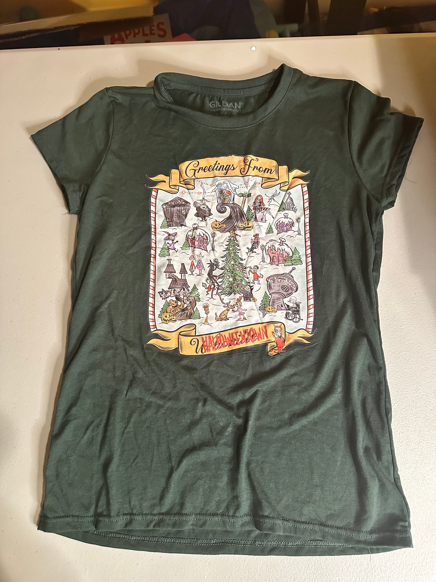 #102A Small Nightmare Before Christmas Shirt