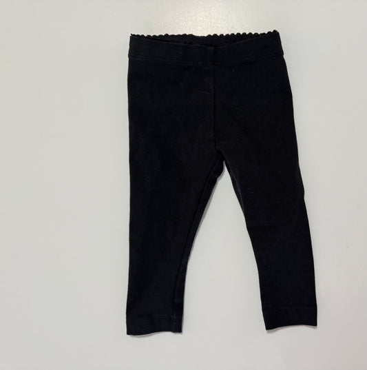 Seller #29 Tea 6-9 Months Girls Black Leggings
