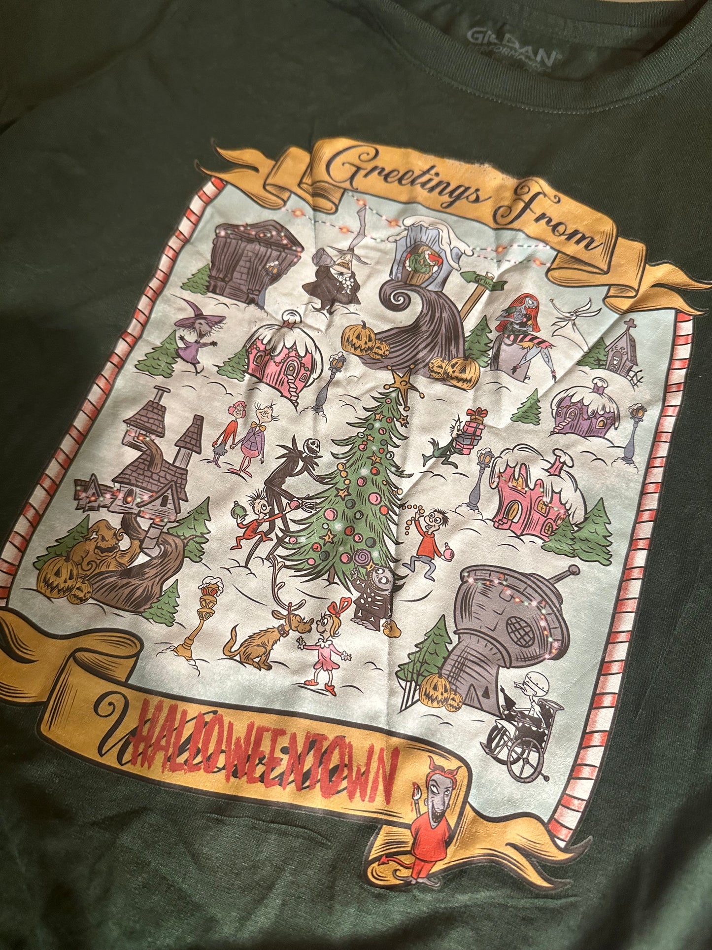 #102A Small Nightmare Before Christmas Shirt