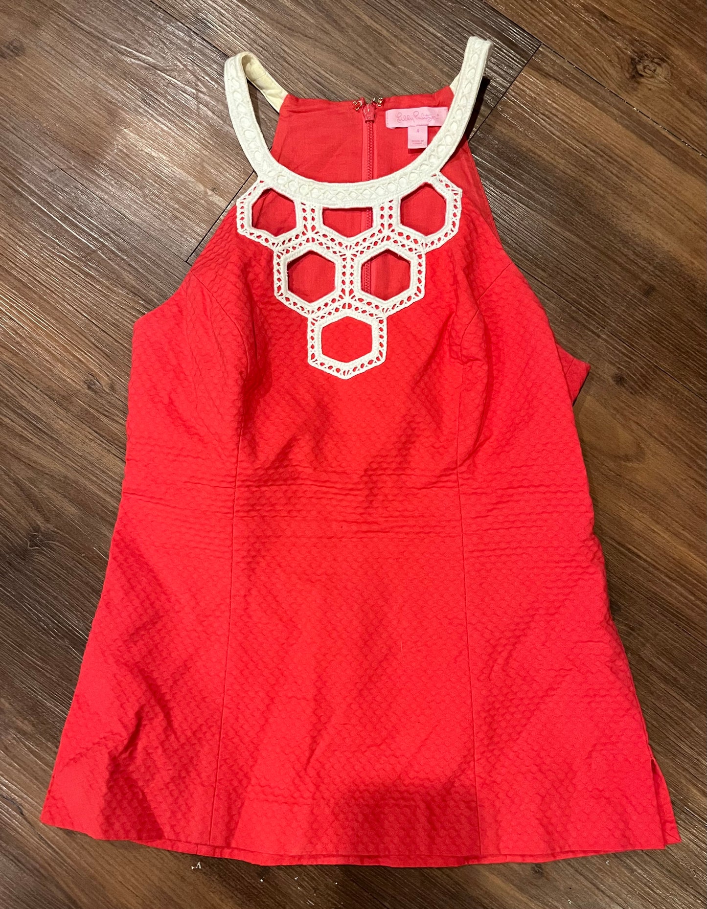 #7 Lilly Pulitzer 4T Dark Pink Dress