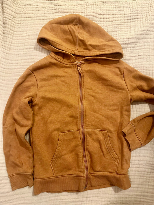 Seller 45- Cat & Jack Camel Brown zip up jacket Boys 6/7