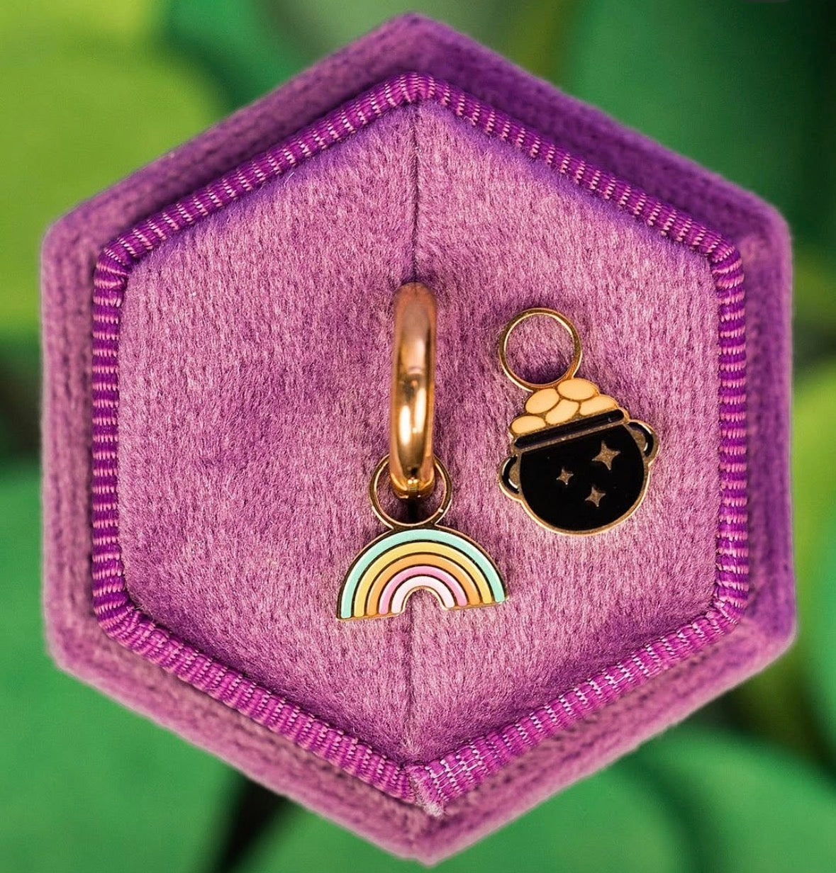 #108- NEW! Girls, Pierced Co., Earring Charms