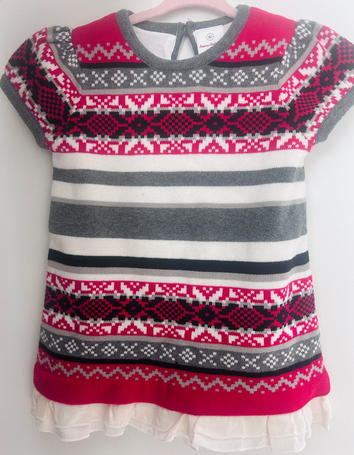 #15 Hanna Andersson 80 (2t) Sweater Dress