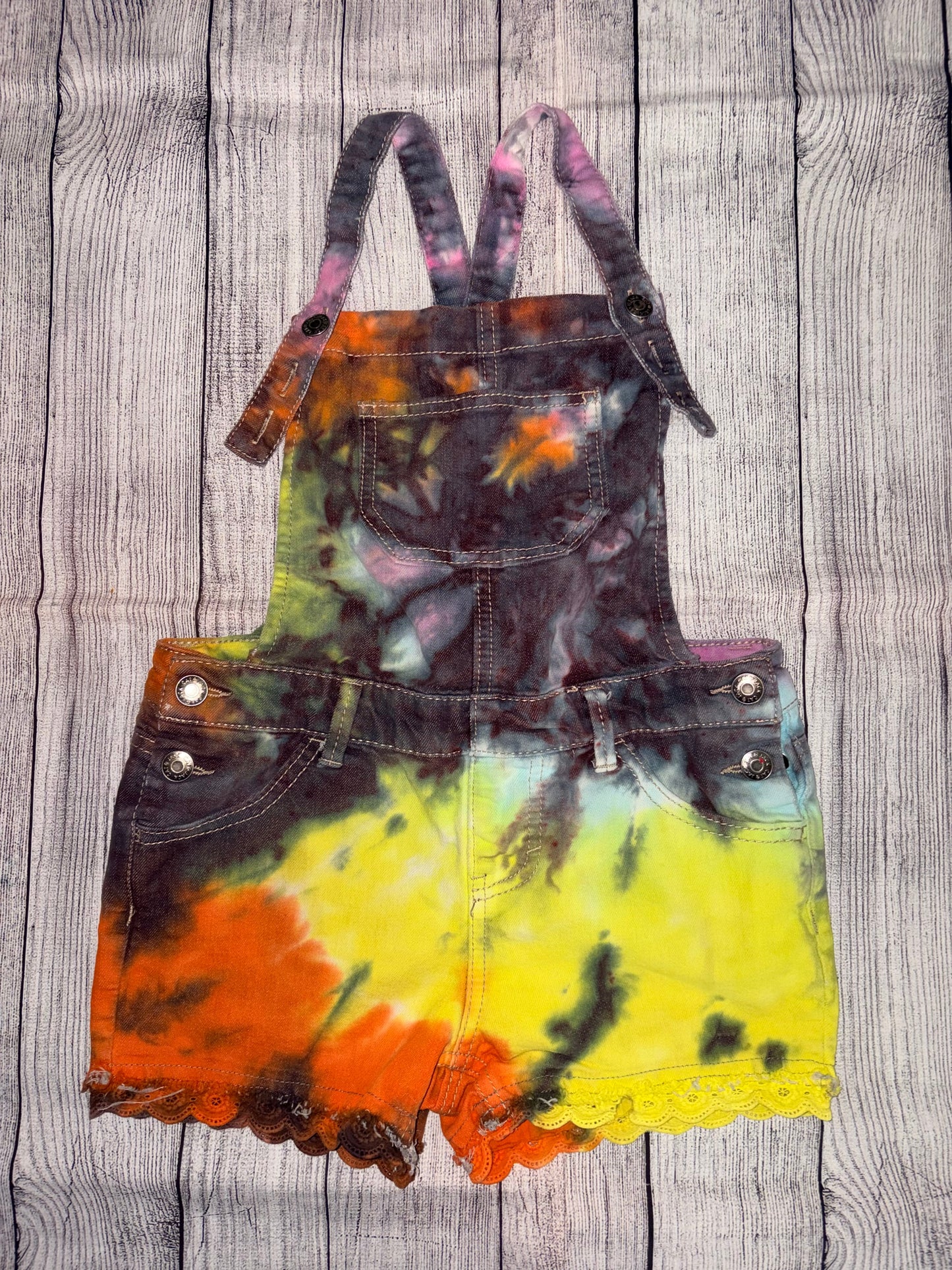 Seller 122 REDUCED Cat & Jack Medium youth girls overalls