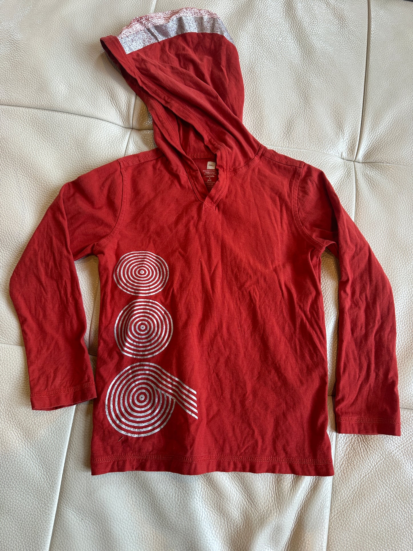 #43 tea collection long sleeve hoodie size 4/5