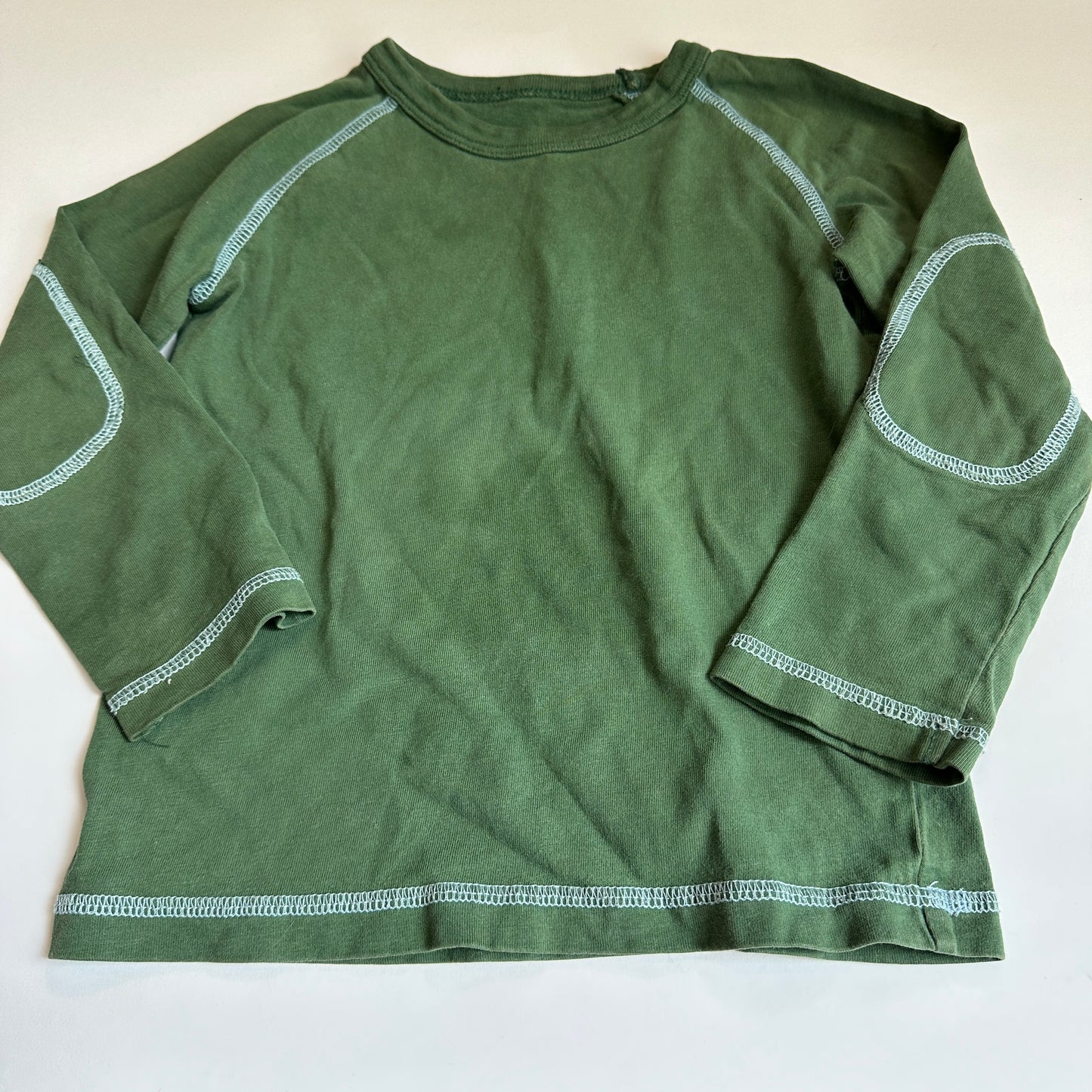 #162 Mini Boden Green Shirt 2/3