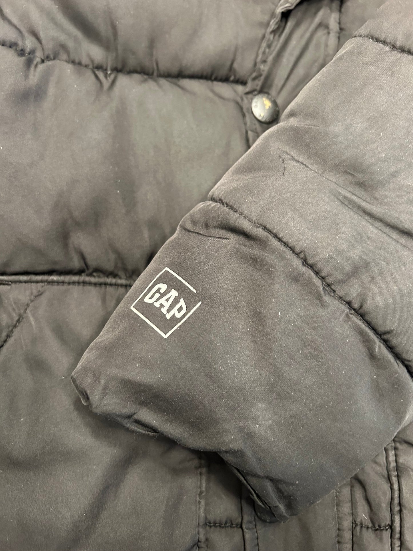 Reduced - Seller #18 Gap Kids Black Puffer Jacket Boys Size S