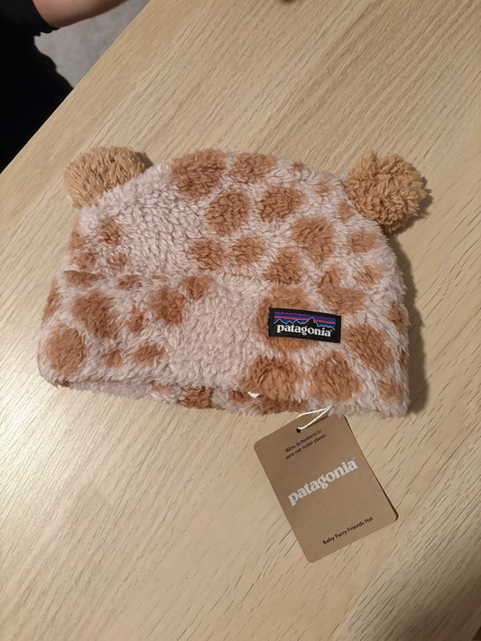 Seller #105 - Size 0-3 Months Fuzzy Patagonia Hat NWT