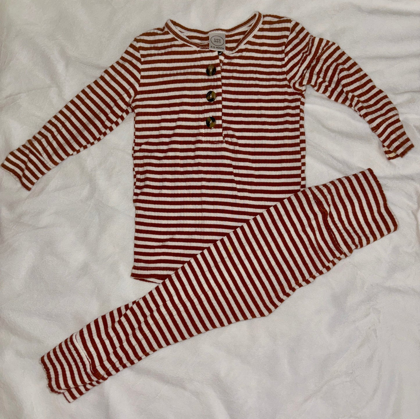 #84 *REDUCED* Lou Lou and Company 6-12m Top and Bottom