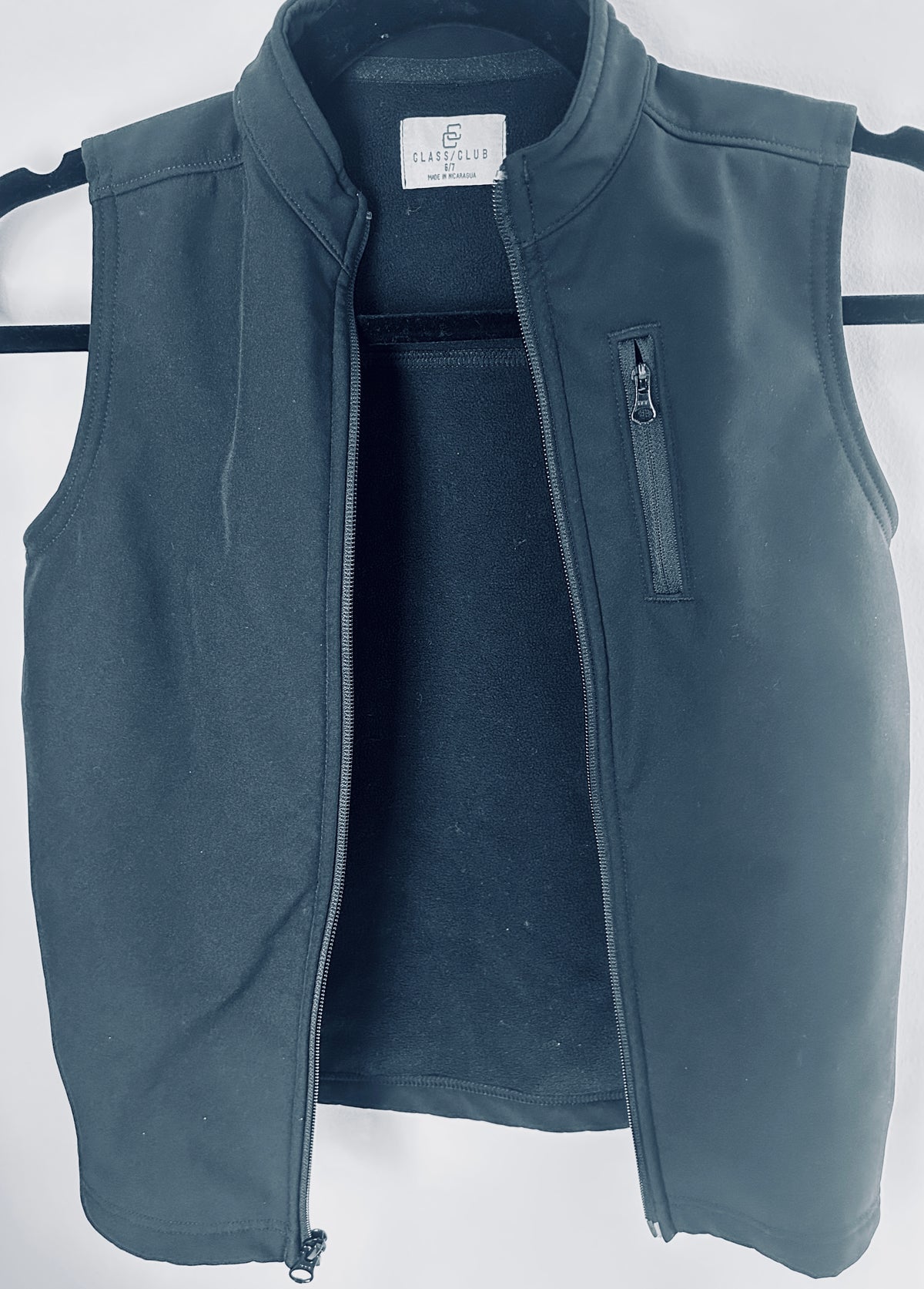 #15 Class Club 6/7 Fleece-Lined Neoprene Vest