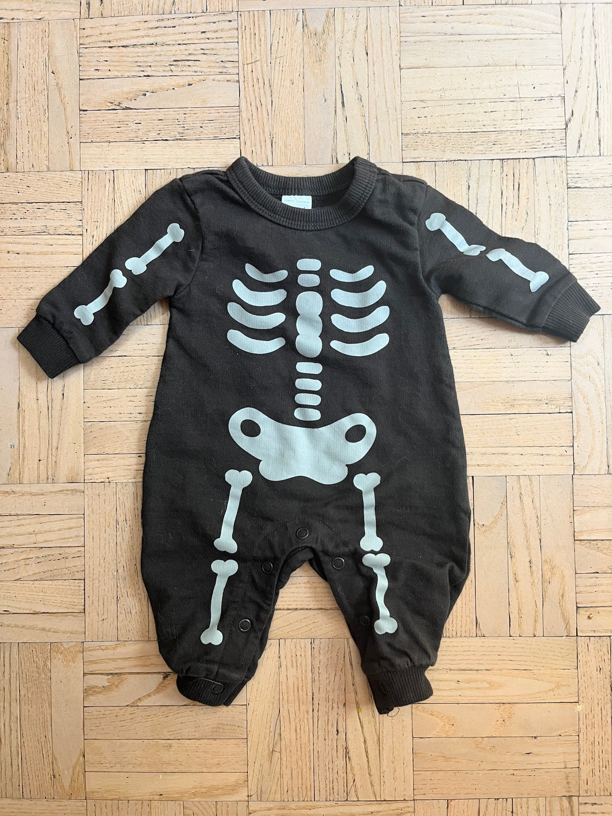 #195 Carter’s newborn Halloween Skeleton onesie
