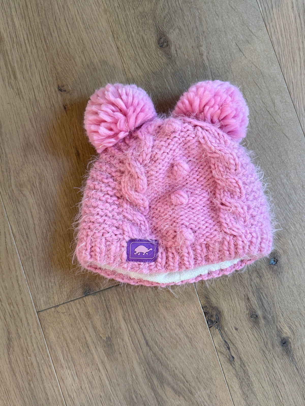 #21 • Girls • Winter Hat • Tag says kids, but wore at toddler • EUC
