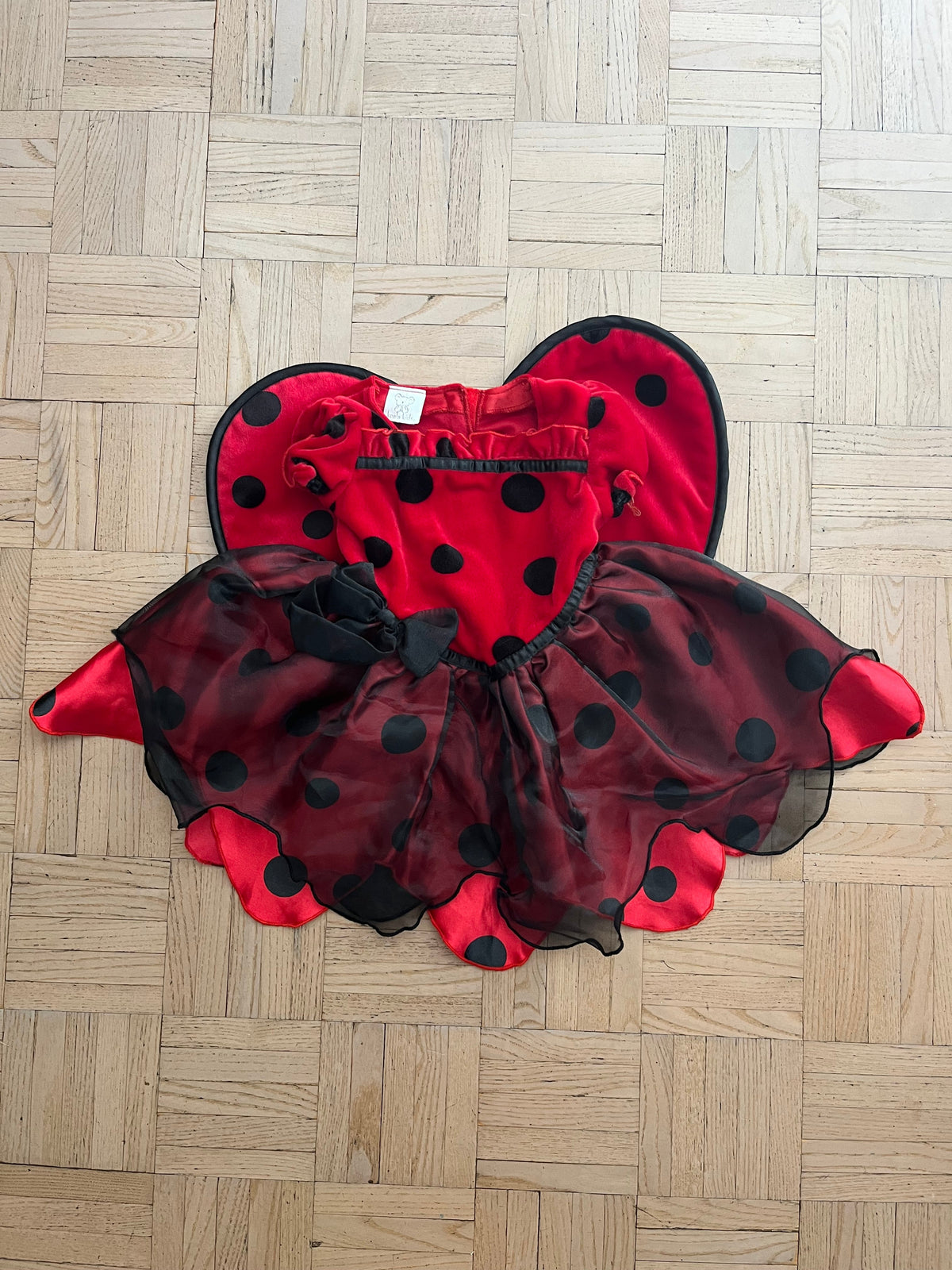#195 Girls 12-18 month Ladybug Halloween Costume