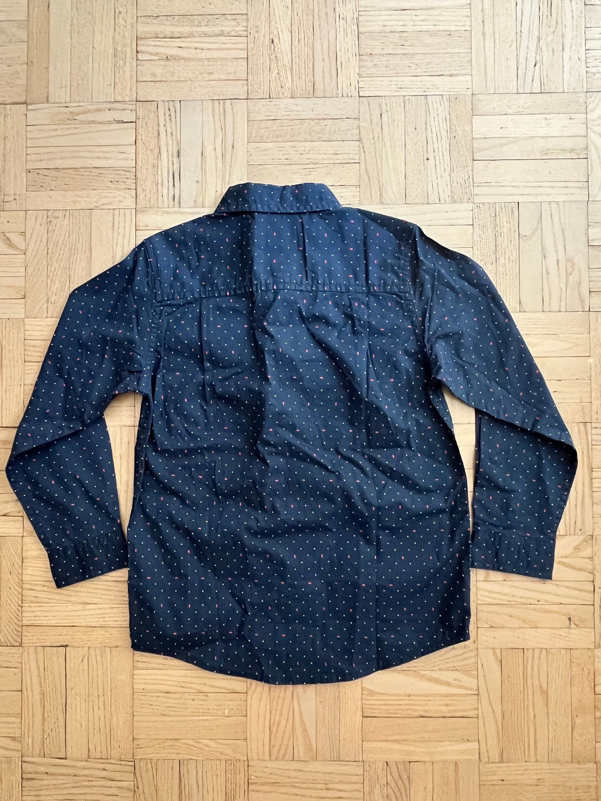 #195 NWT Boys 5T Children’s Place Navy Button Down with Navy 5/6 Vest