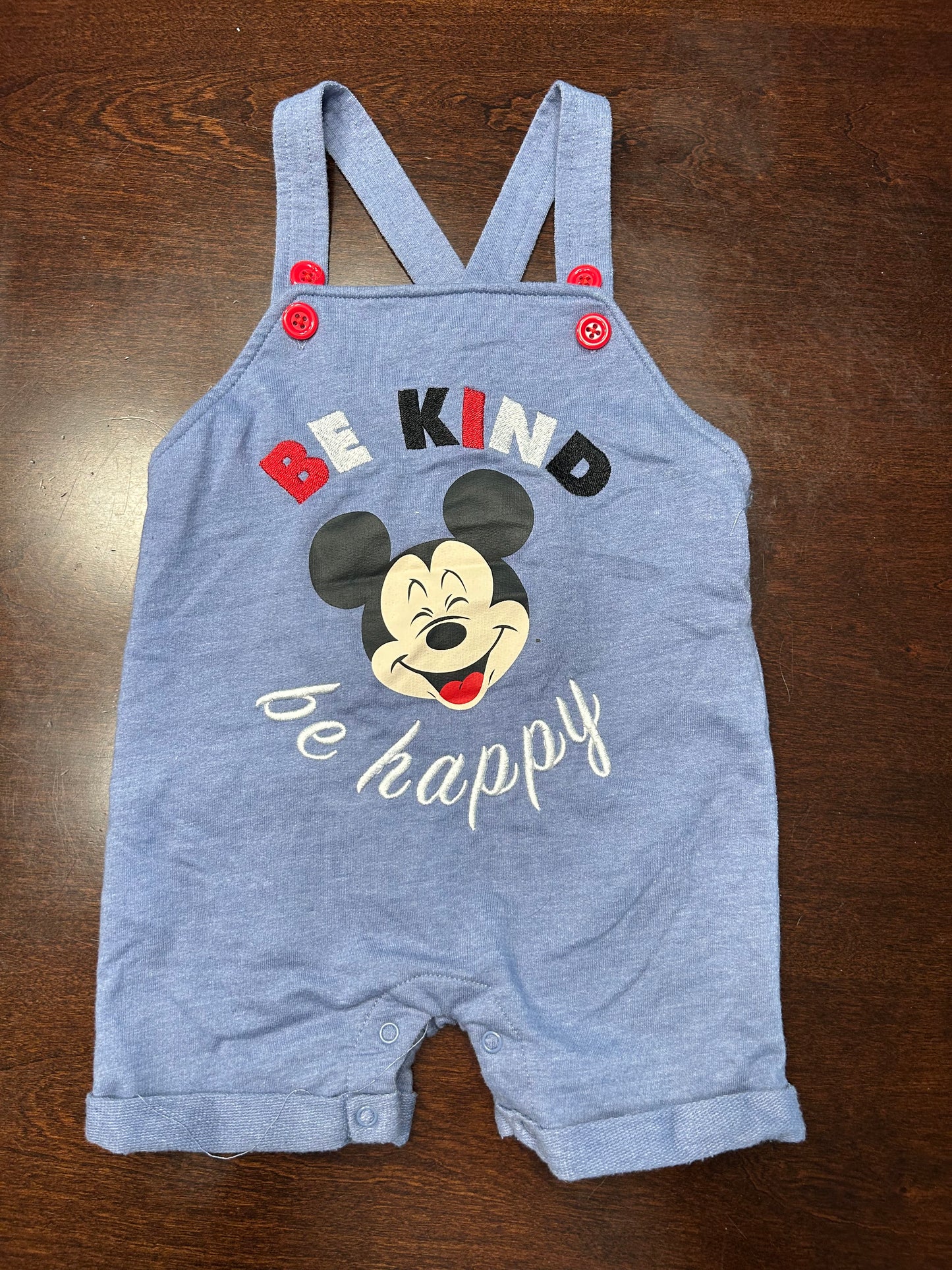 Reduced! Seller #18 Disney Mickey Overalls Boys 18mo