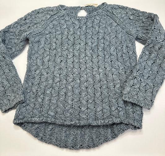 #162 Zara Blue Sweater 3/4