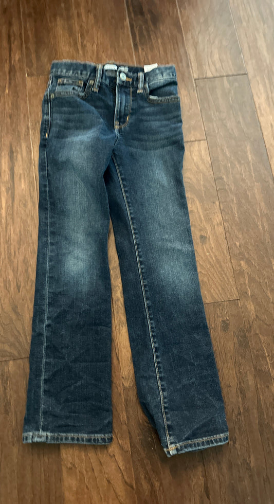 #218  Sz 8 slim blue jeans