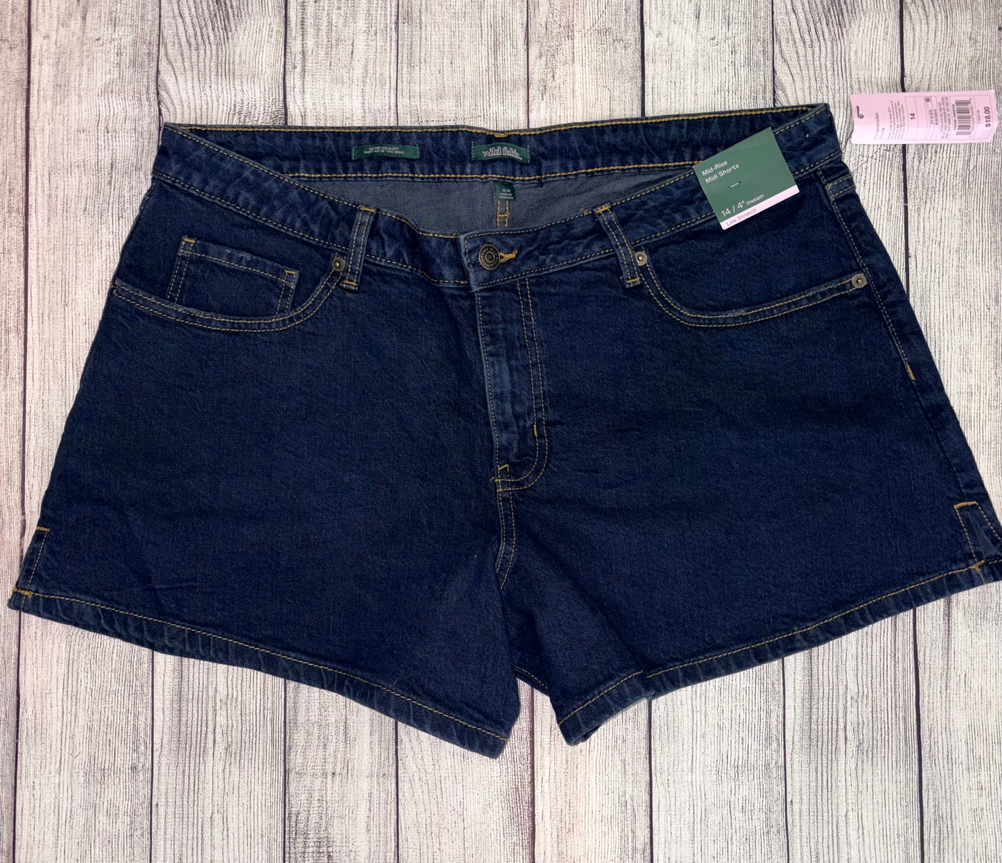 Seller 122 New Wild Fable Women’s Size 14 Jean Shorts