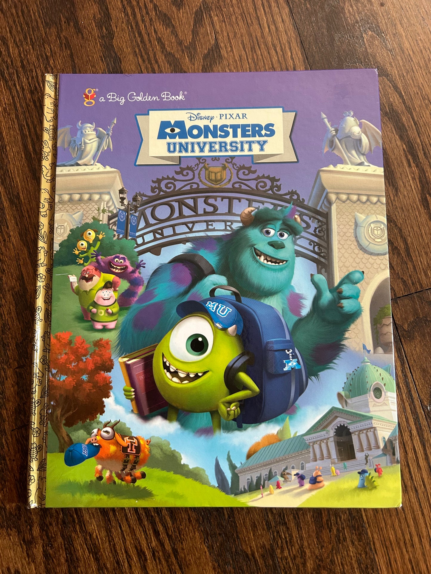 Seller 120 VGUC Monsters University Book