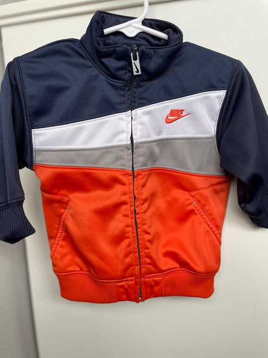 *REDUCED* #68 Nike Orange and Navy Full Zip, Boys, 12m