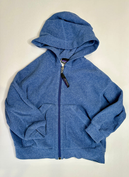 #162 Patagonia Blue Zip up Fleece Jacket Size XXS