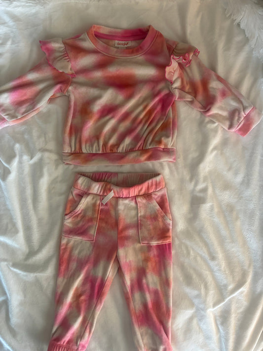 #84 *REDUCED* Cat & Jack 18m Outfit- Pink
