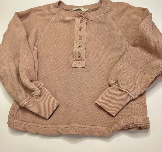 #162 Barefoot Dreams Pink Pullover Size 4
