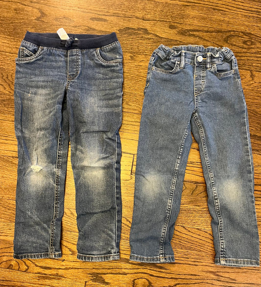 #7 Sz 5 Jeans - H&M and Carter's