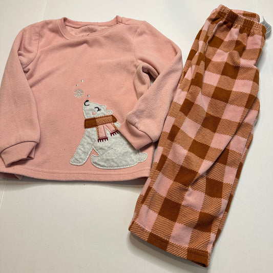 #162 Carters Fleece PJs 3T