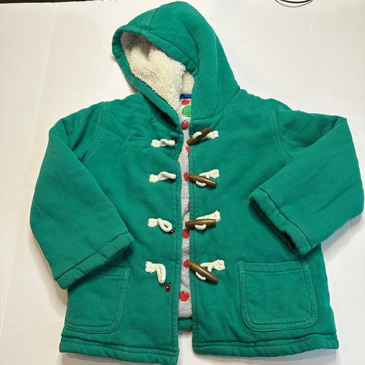 #162 Mini Boden Green jacket 3/4