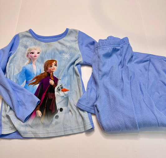 #162 Frozen Fleece PJs 5t