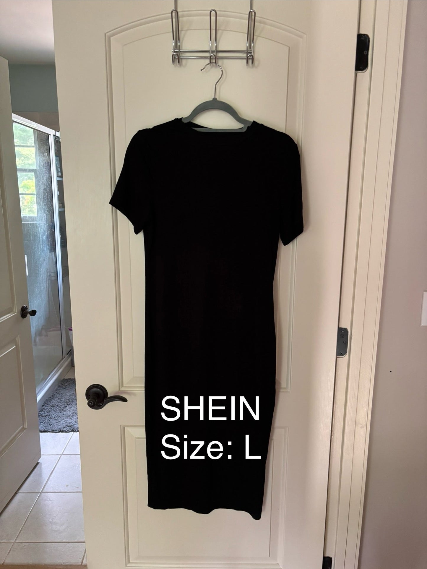 Seller #64 SHEIN Black Dress Maternity Size L