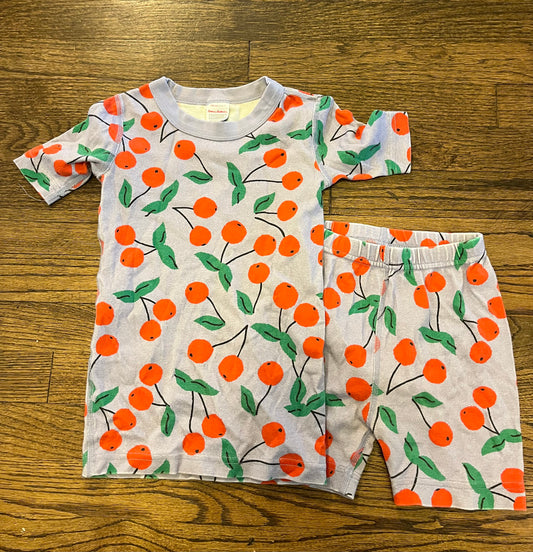 #7 Hanna Andersson Cherry Pajamas 6/7