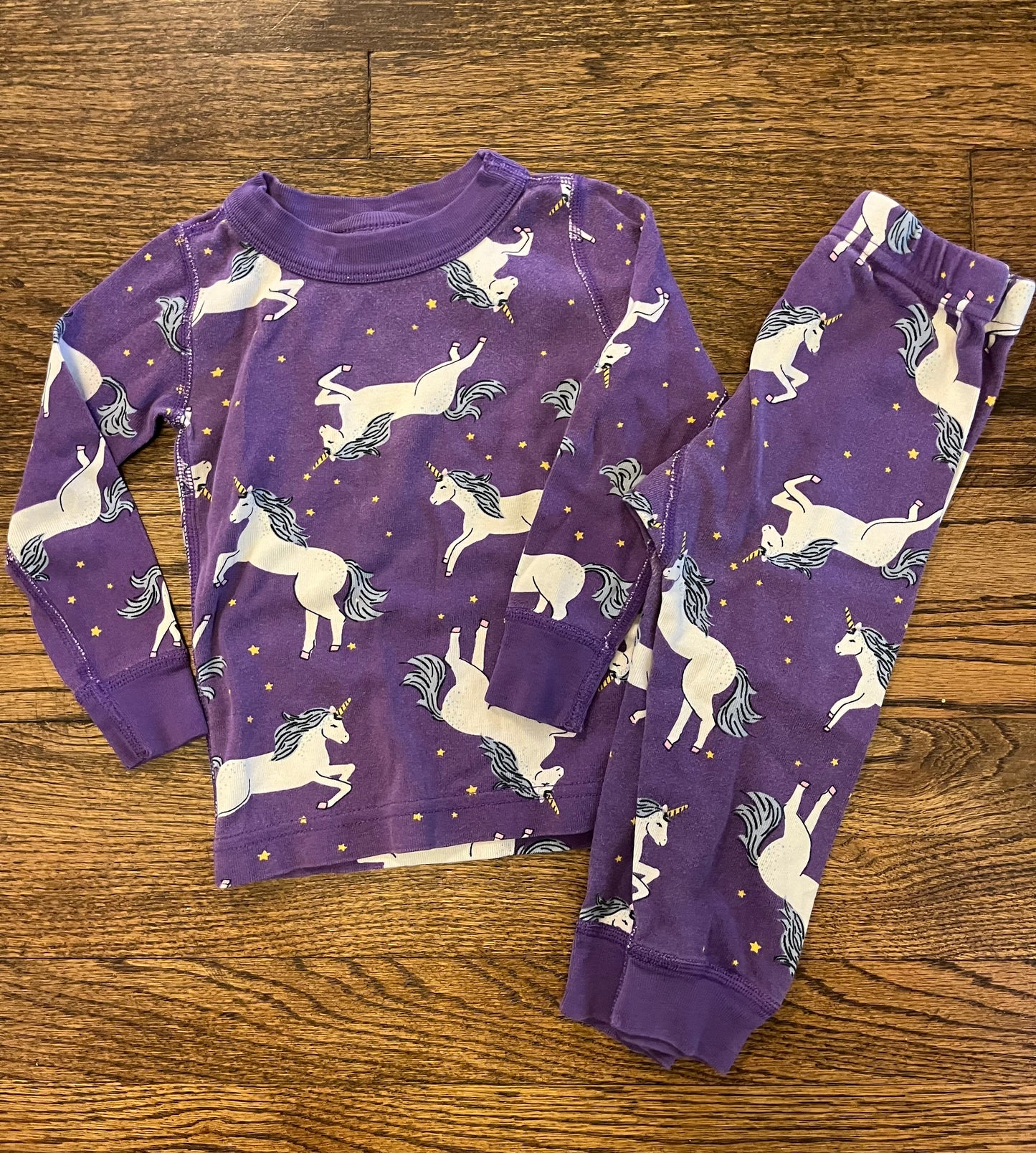 #7 Hanna Andersson Unicorn Pajamas 2T