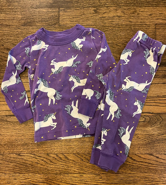 #7 Hanna Andersson Unicorn Pajamas 2T