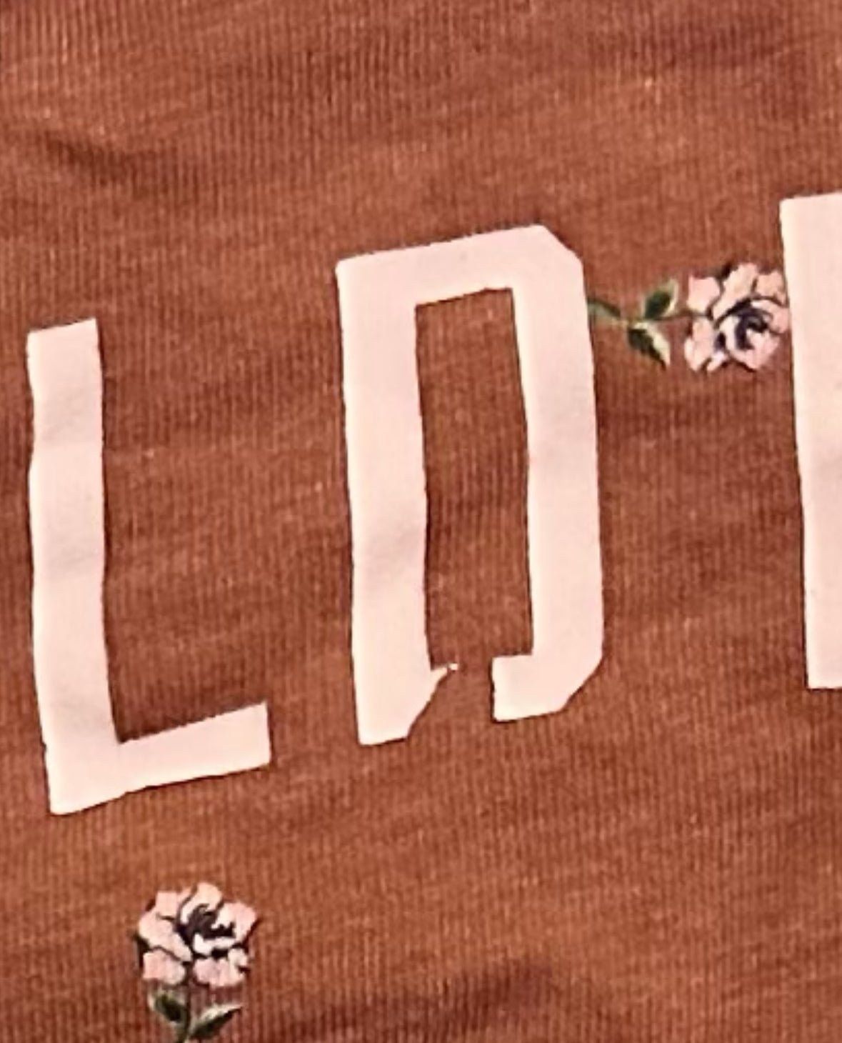 Seller 48- Old Navy Brown Floral Sweater Girls 4T