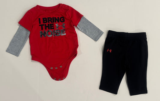 #187 Boys 3-6m Under Armour Set