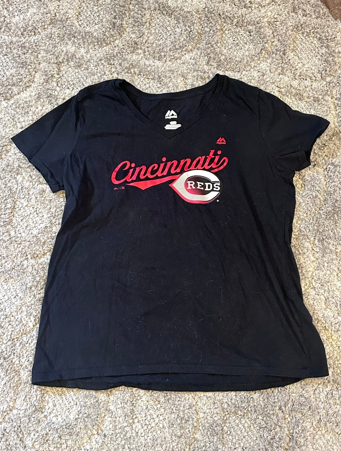 #16 Majestic Reds Shirt - Women's Large