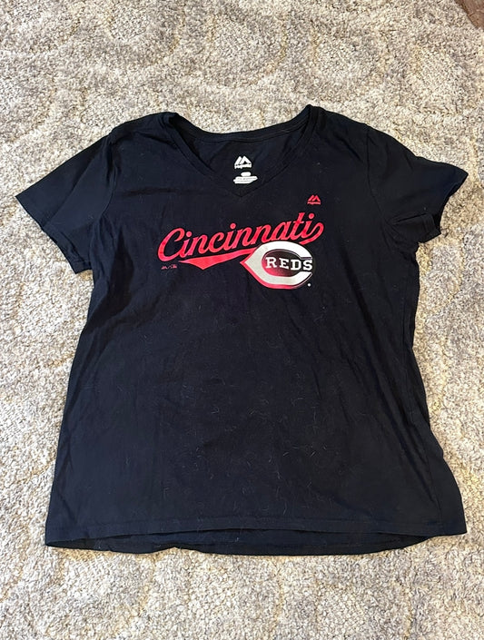 #16 Majestic Reds Shirt - Women's Large