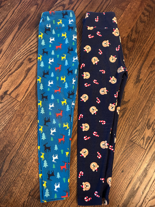 Seller 120, GUC Girls LuLaRoe Kids Leggins S/M