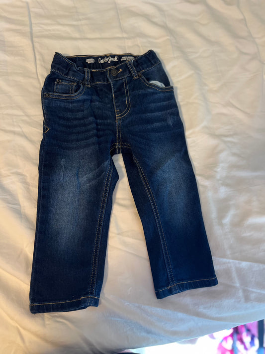 #53 Cat & Jack 2 T Boys Jeans