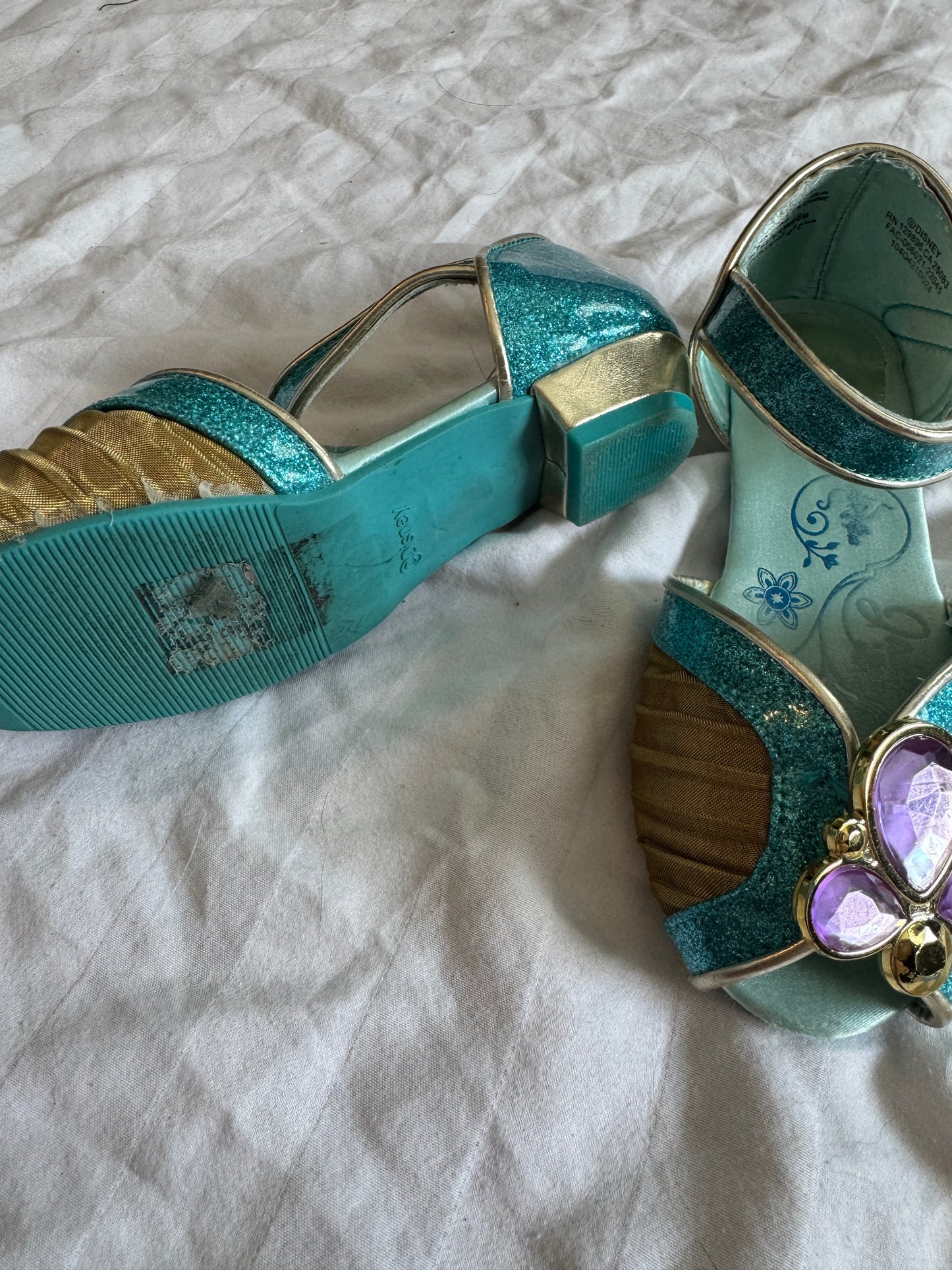 Seller #22 - Jasmine dress up shoes - girls’ size 11-12 - GUC