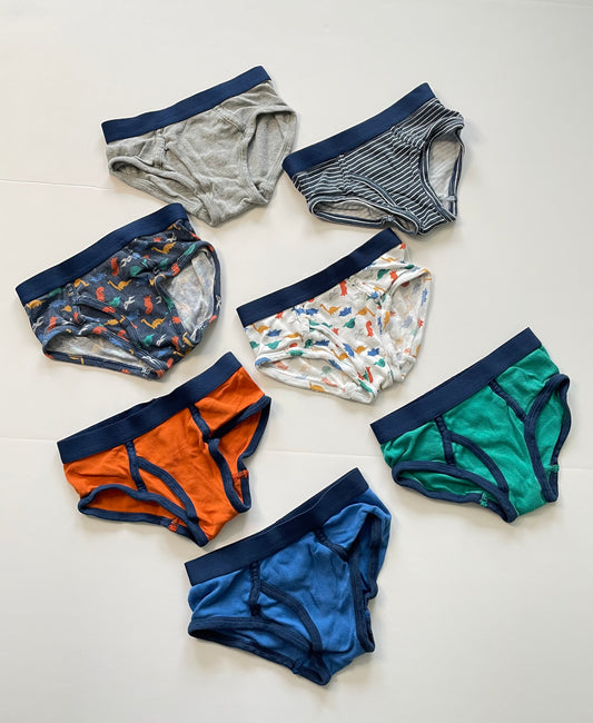 #121 Boys 4T Cat & Jack set of 7 briefs, VGUC