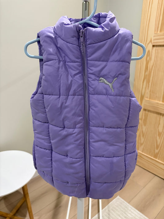 Seller #105 - XXS (3-4T) Girls Purple Puma Vest - see photos