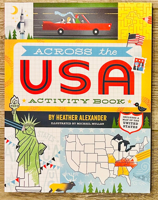 #15 New Usborne USA Activity Book