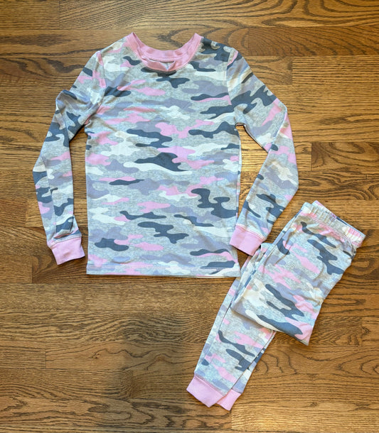 #74 Girls Camo PJ Set - 8
